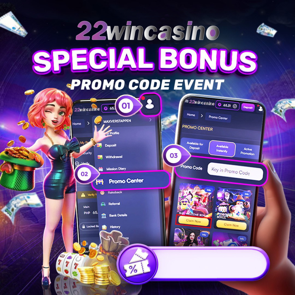 22WINCASINO bonus